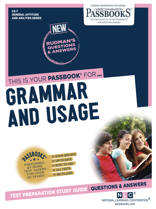 Title details for CIVIL SERVICE GRAMMAR AND USAGE by National Learning Corporation - Available